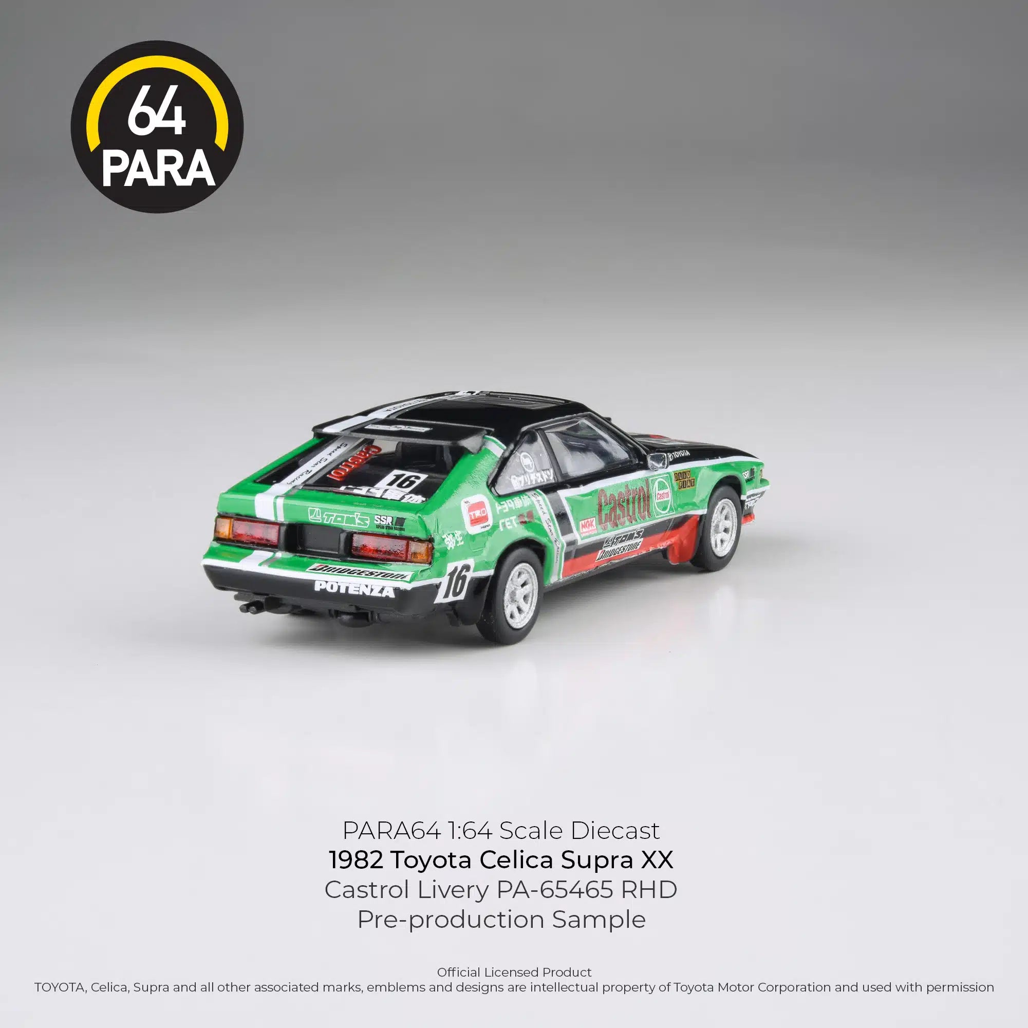 PARA64 1:64 1982 Toyota Celica Supra XX Castrol Livery RHD