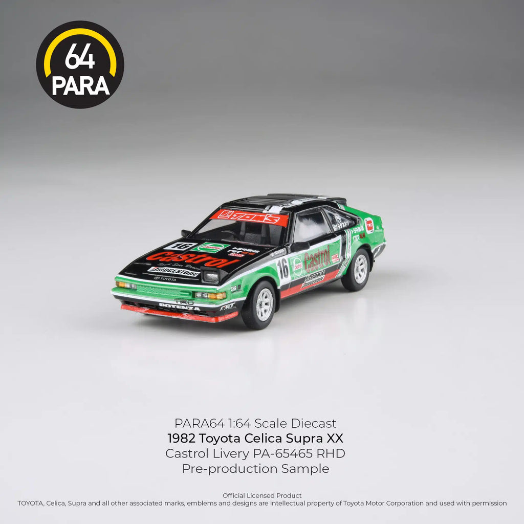PARA64 1:64 1982 Toyota Celica Supra XX Castrol Livery RHD