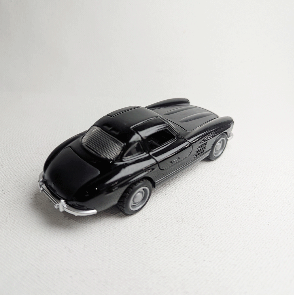 1:36 Range SLS 300 Vintage Car Diecast Black