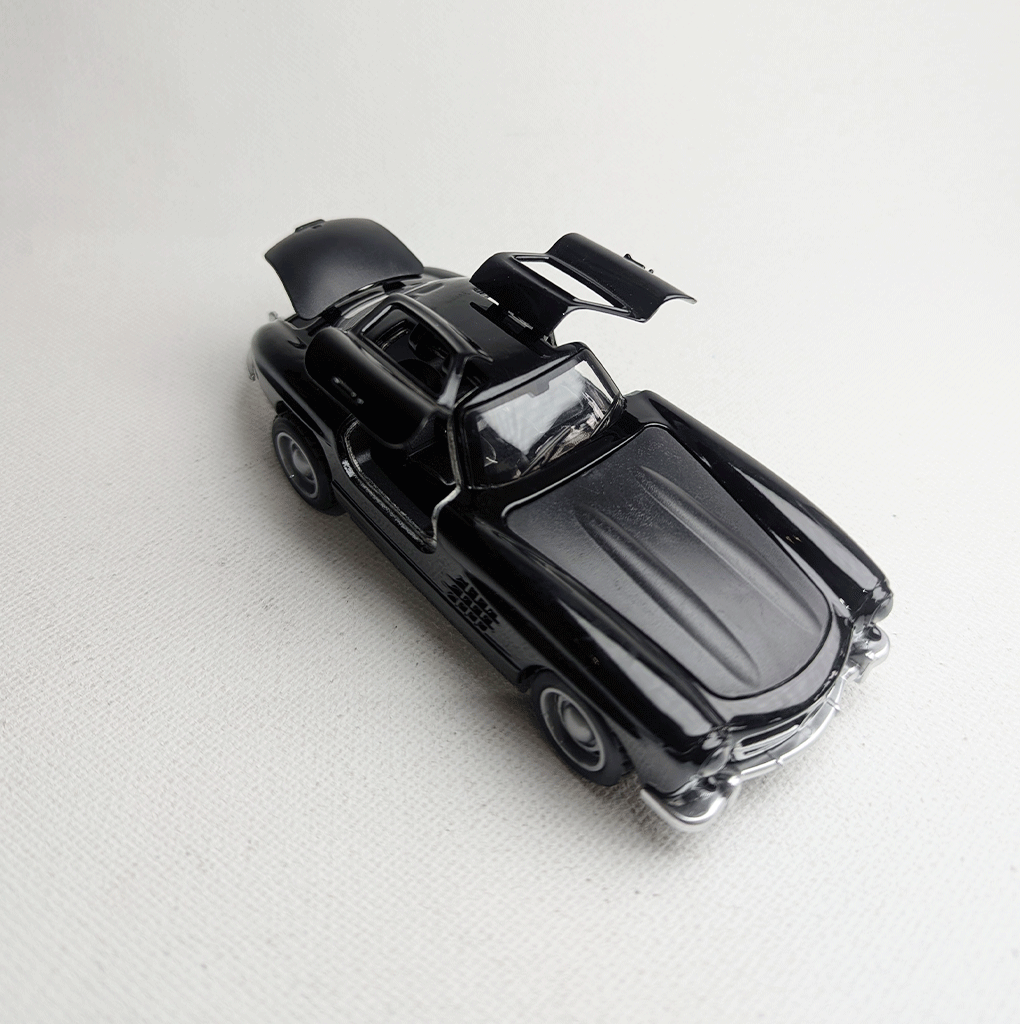 1:36 Range SLS 300 Vintage Car Diecast Black