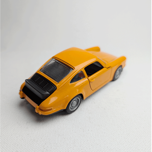1:36 911 Vintage Metal Car Diecast Orange