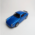 1:36 911 Vintage Metal Car Diecast Blue