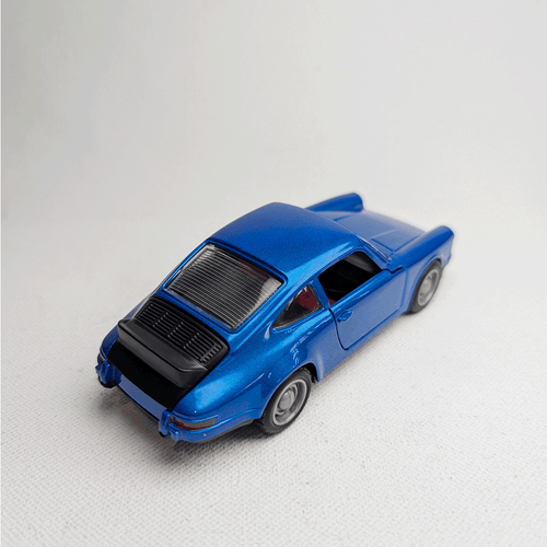 1:36 911 Vintage Metal Car Diecast Blue