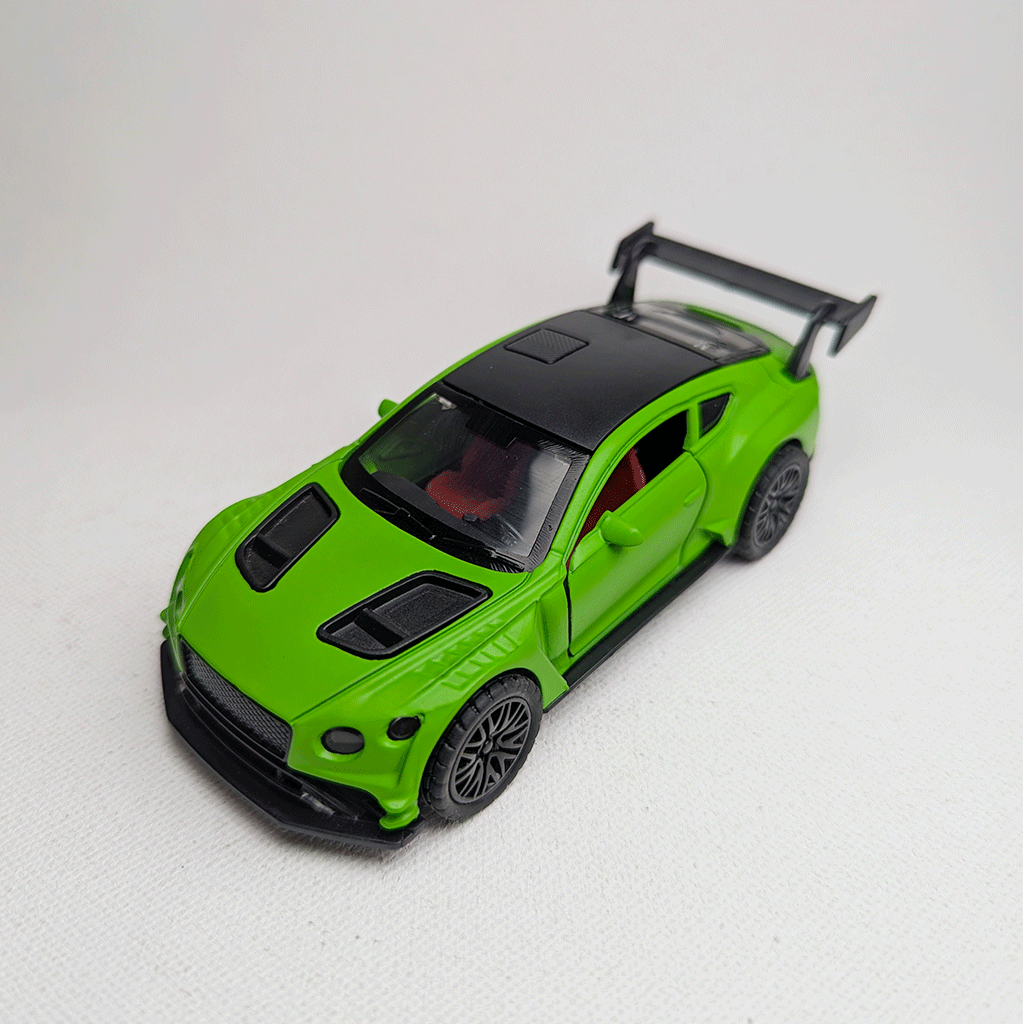 1:36 Continental GT3 Metal Car Diecast Green