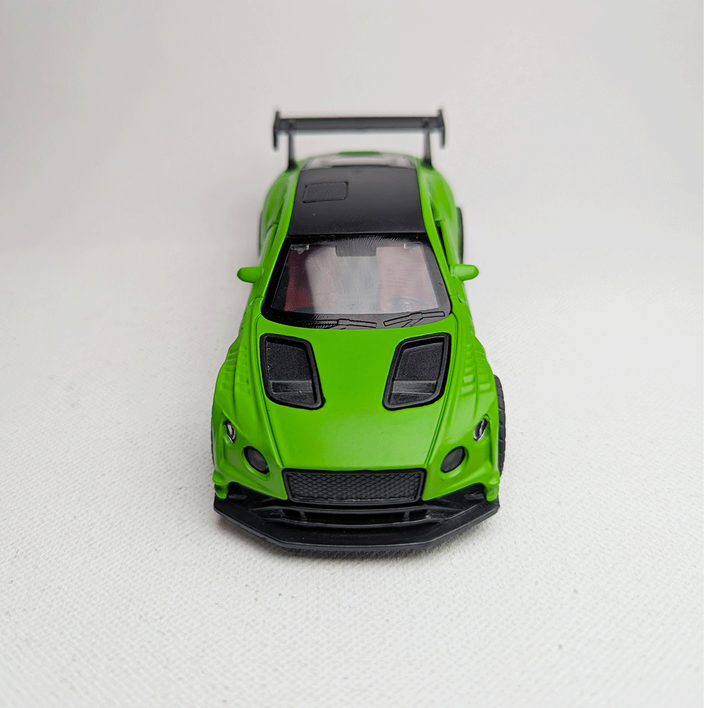 1:36 Continental GT3 Metal Car Diecast Green