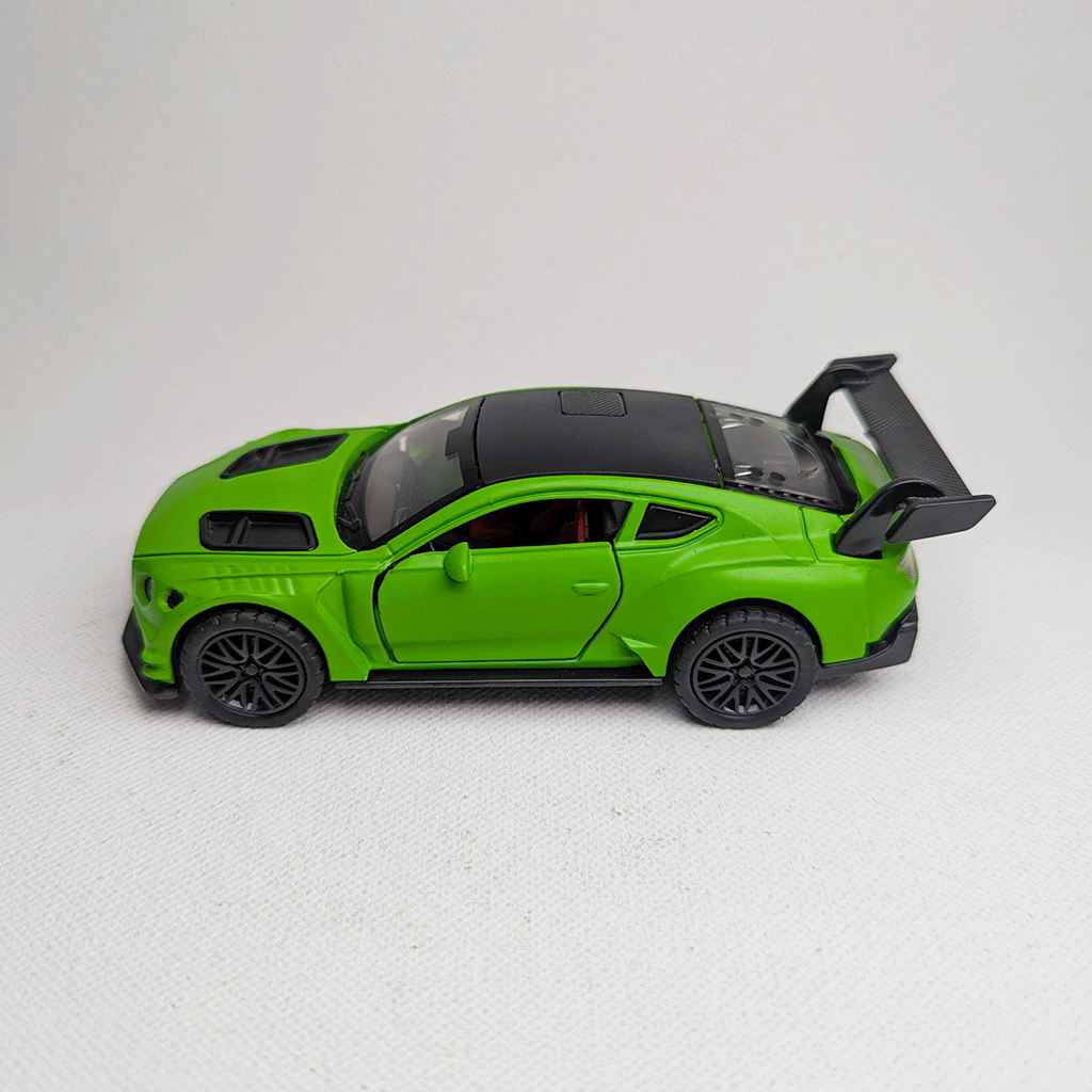 1:36 Continental GT3 Metal Car Diecast Green
