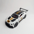 1:36 Continental GT3 Metal Car Diecast White with Graphics