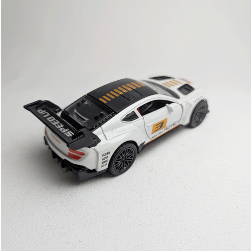 1:36 Continental GT3 Metal Car Diecast White with Graphics