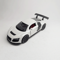 1:36 R8 Metal Car Diecast White
