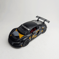 1:36 R8 Metal Car Diecast Black with Grapics