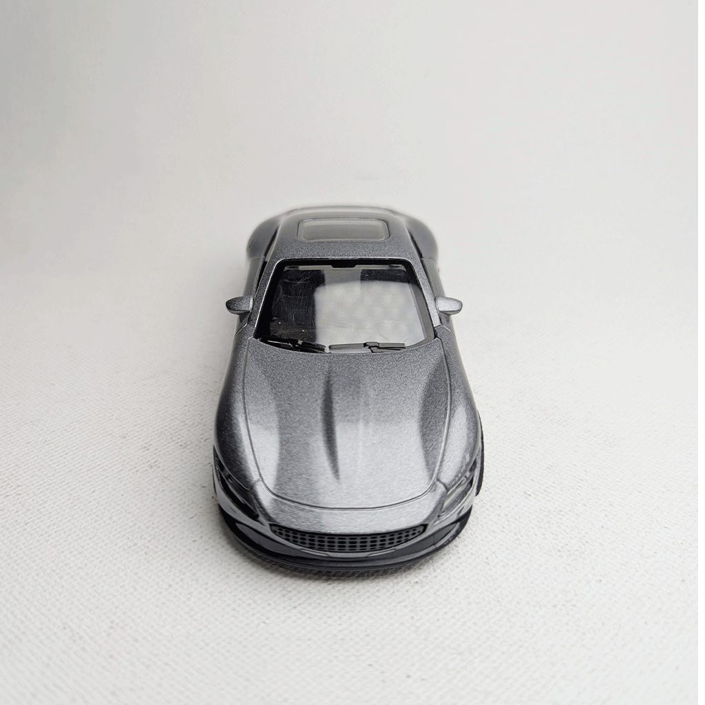 1:36 Roma Metal Car Diecast Grey