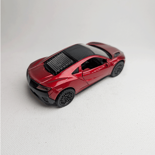 1:36 Acura Metal Car Diecast Red