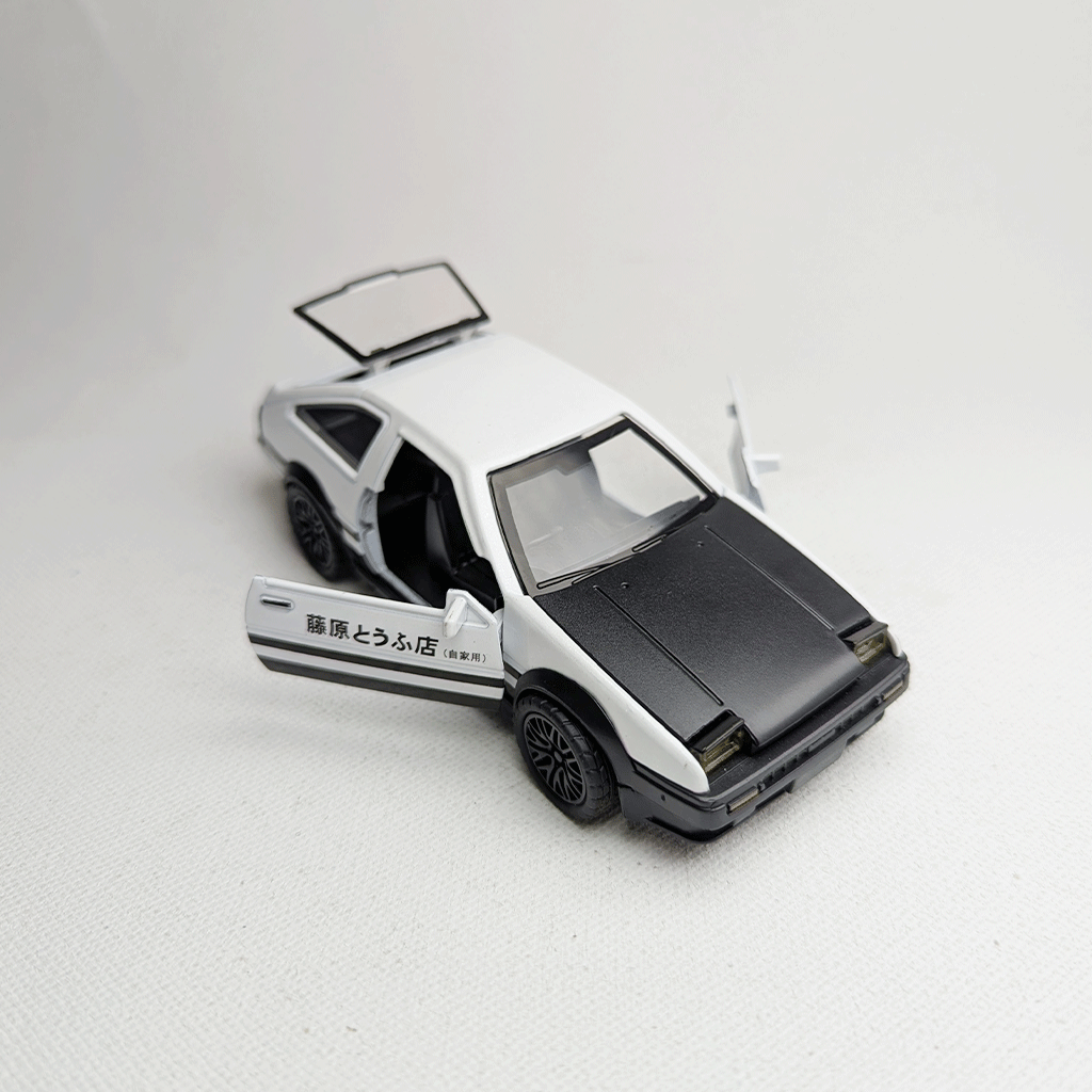 1:36 AE86  Metal Car Diecast White