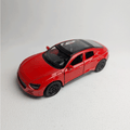 1:36 Audi Metal Car Diecast Red