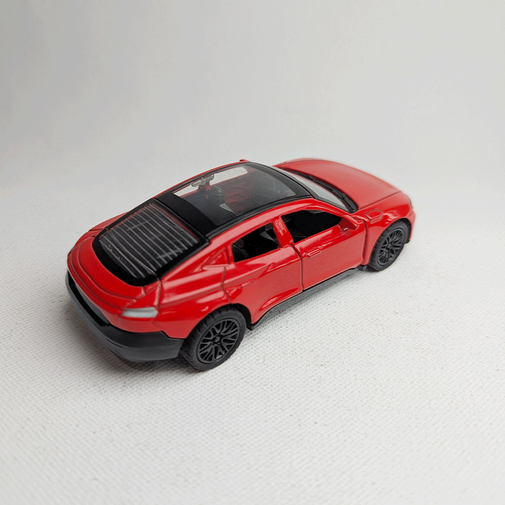 1:36 Audi Metal Car Diecast Red