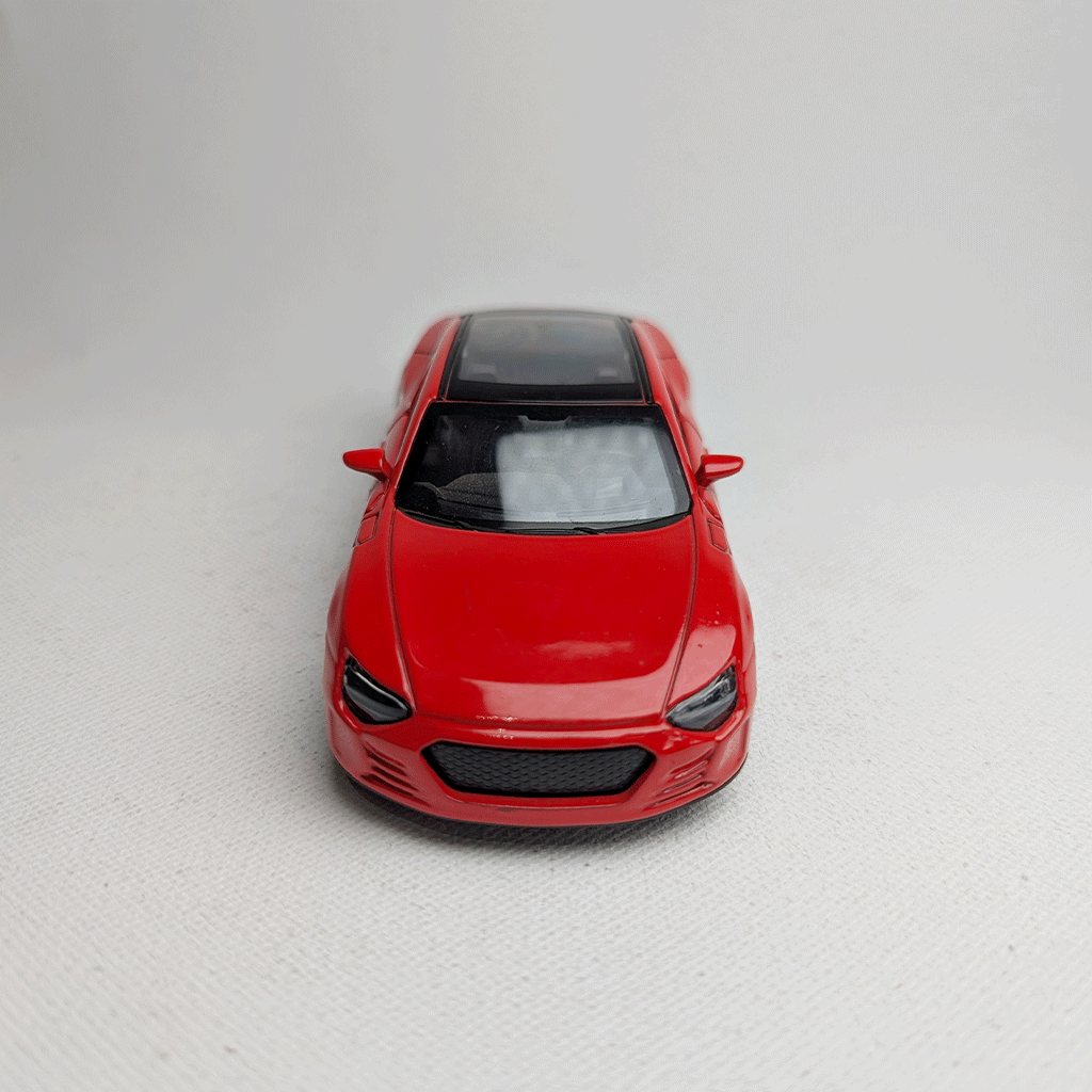 1:36 Audi Metal Car Diecast Red