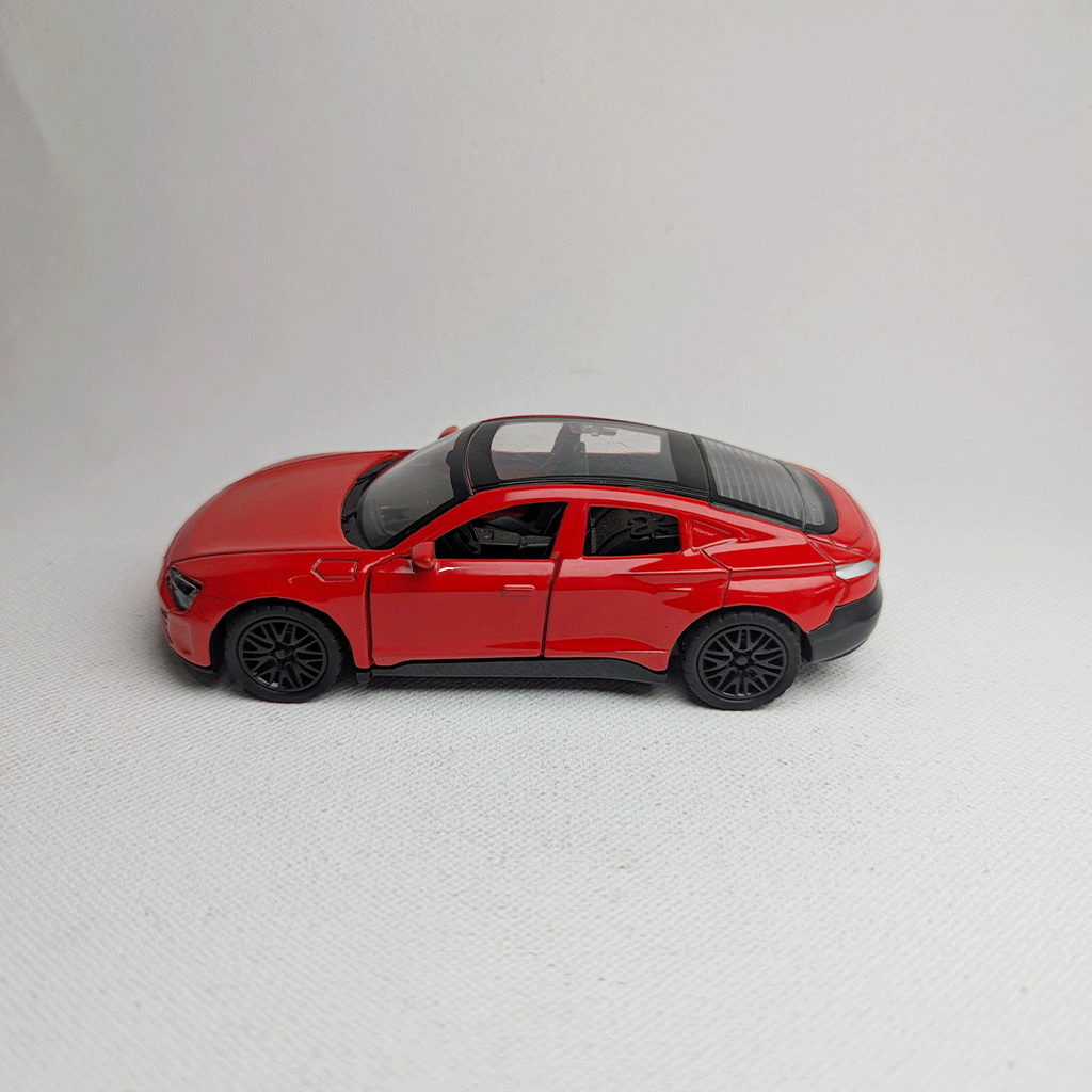 1:36 Audi Metal Car Diecast Red