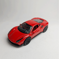 1:36 Ferrari Metal Car Diecast Red