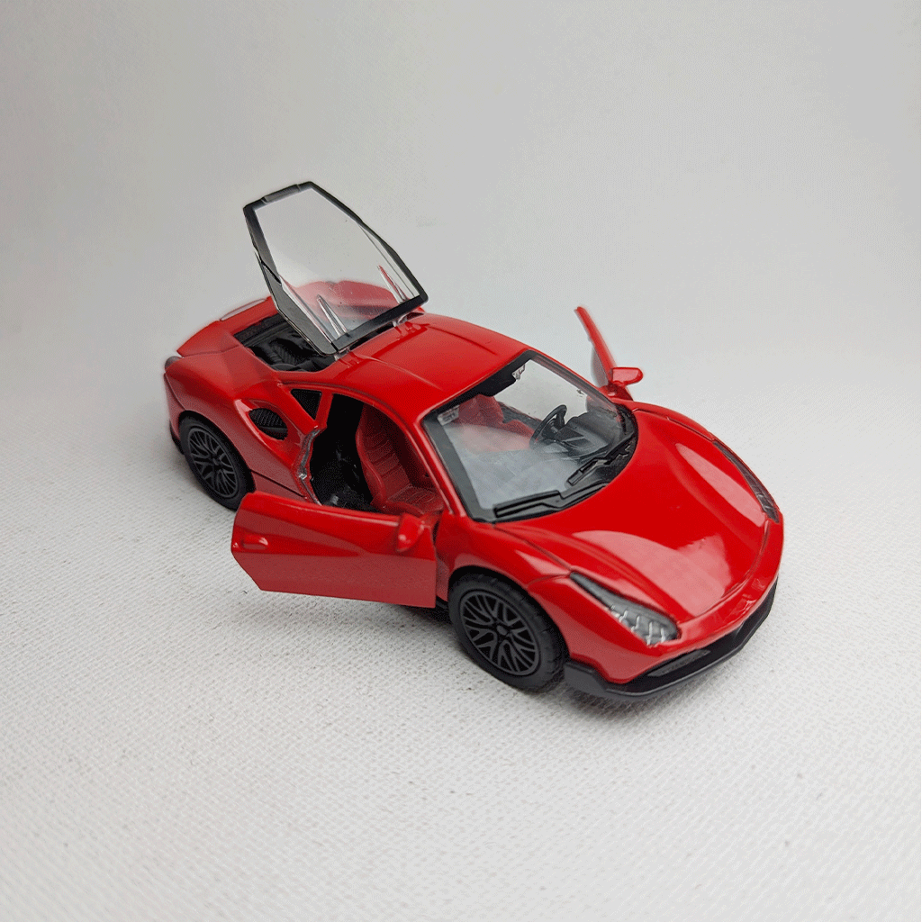 1:36 Ferrari Metal Car Diecast Red