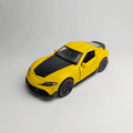 1:36 Supra  Metal Car Diecast Yellow
