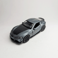 1:36 Supra  Metal Car Diecast Grey