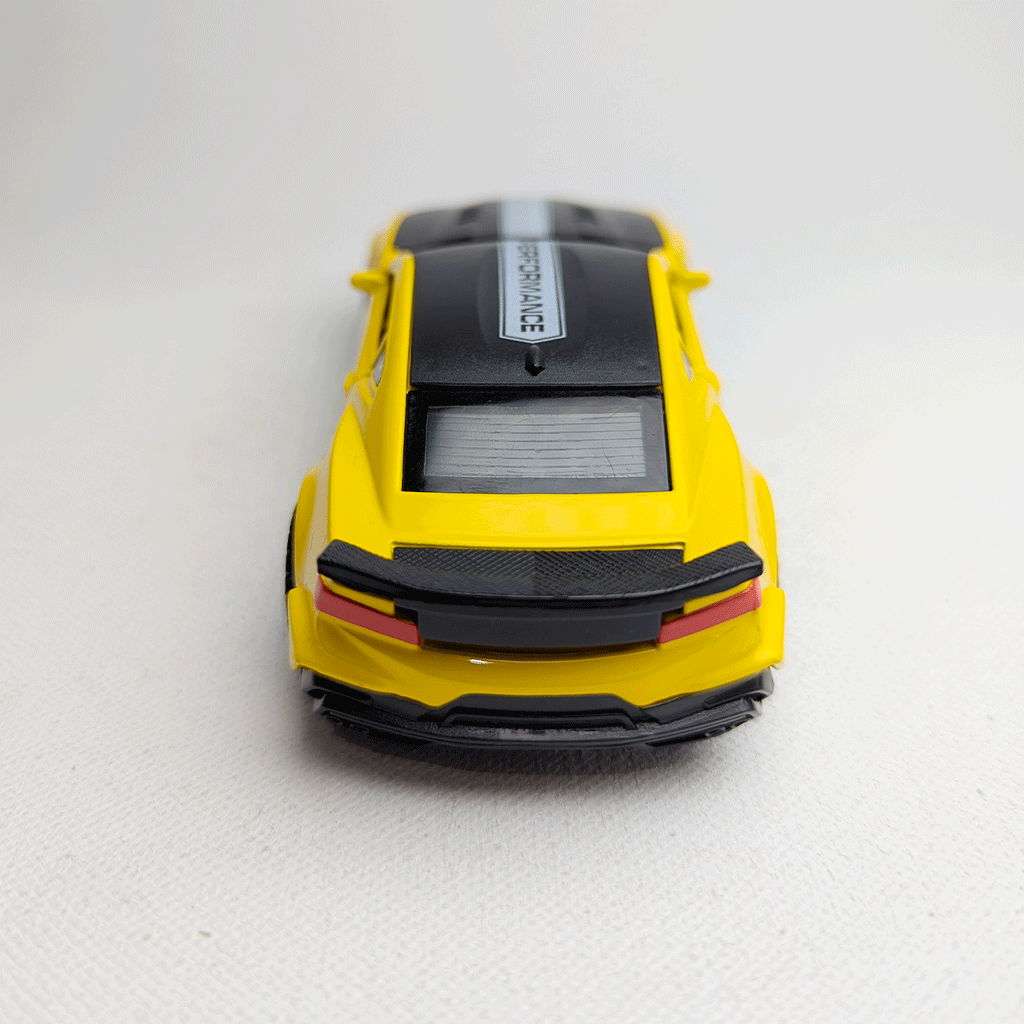 1:36 Camero  Metal Car Diecast Yellow & Black