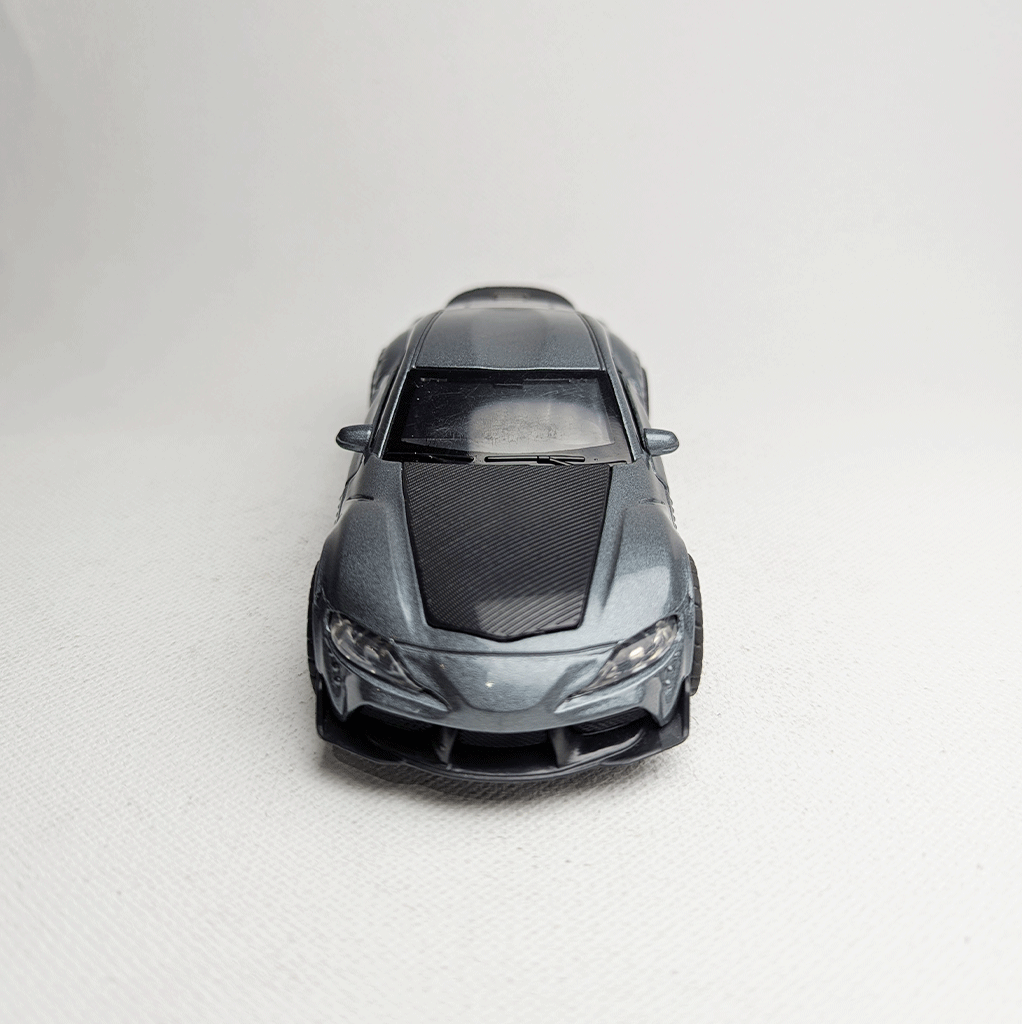 1:36 Supra  Metal Car Diecast Grey