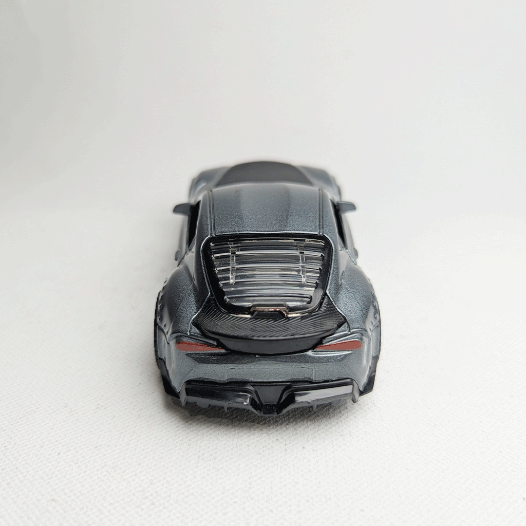 1:36 Supra  Metal Car Diecast Grey