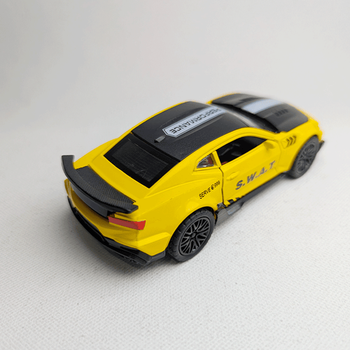 1:36 Camero  Metal Car Diecast Yellow & Black