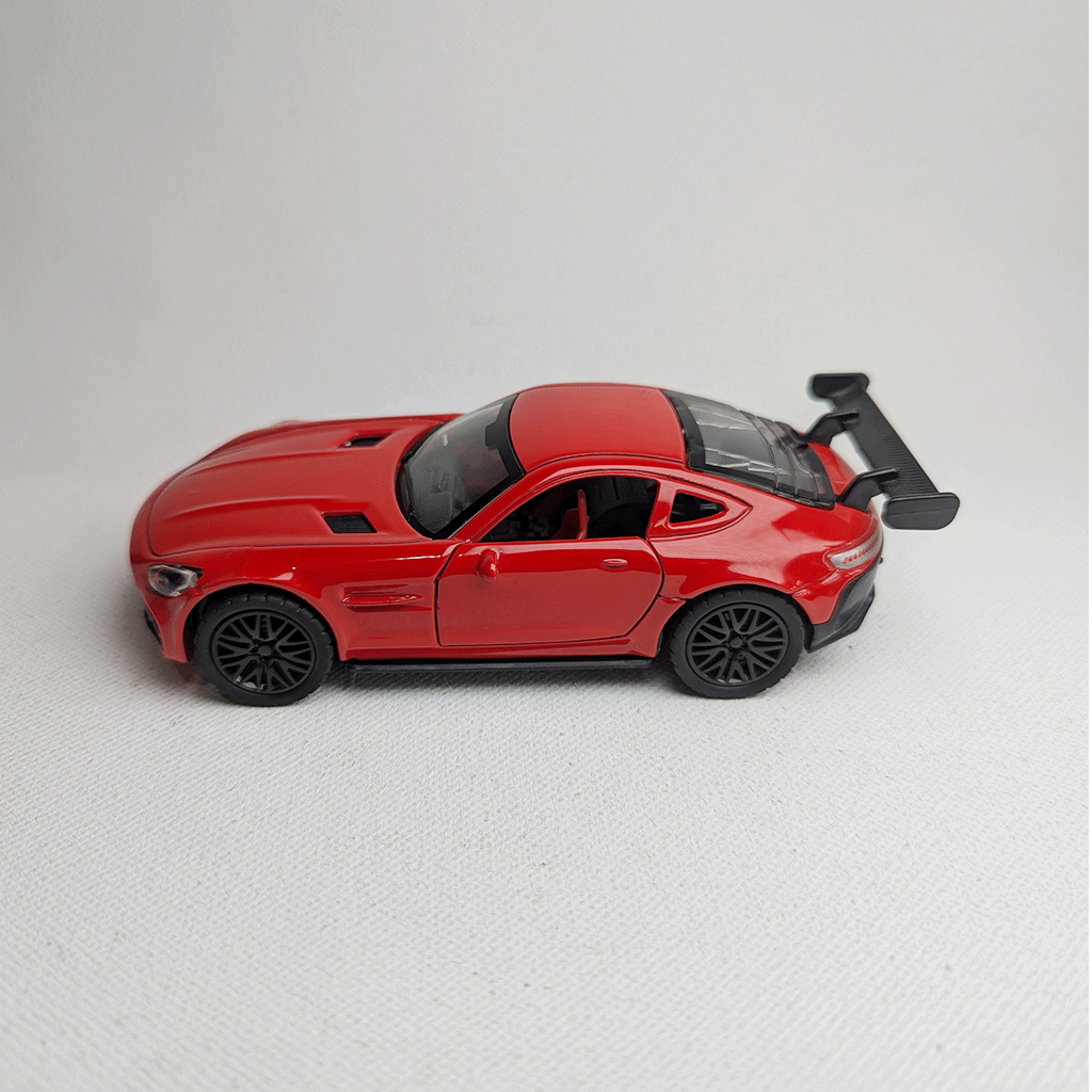 1:36 Benz AMG Metal Car Diecast Red