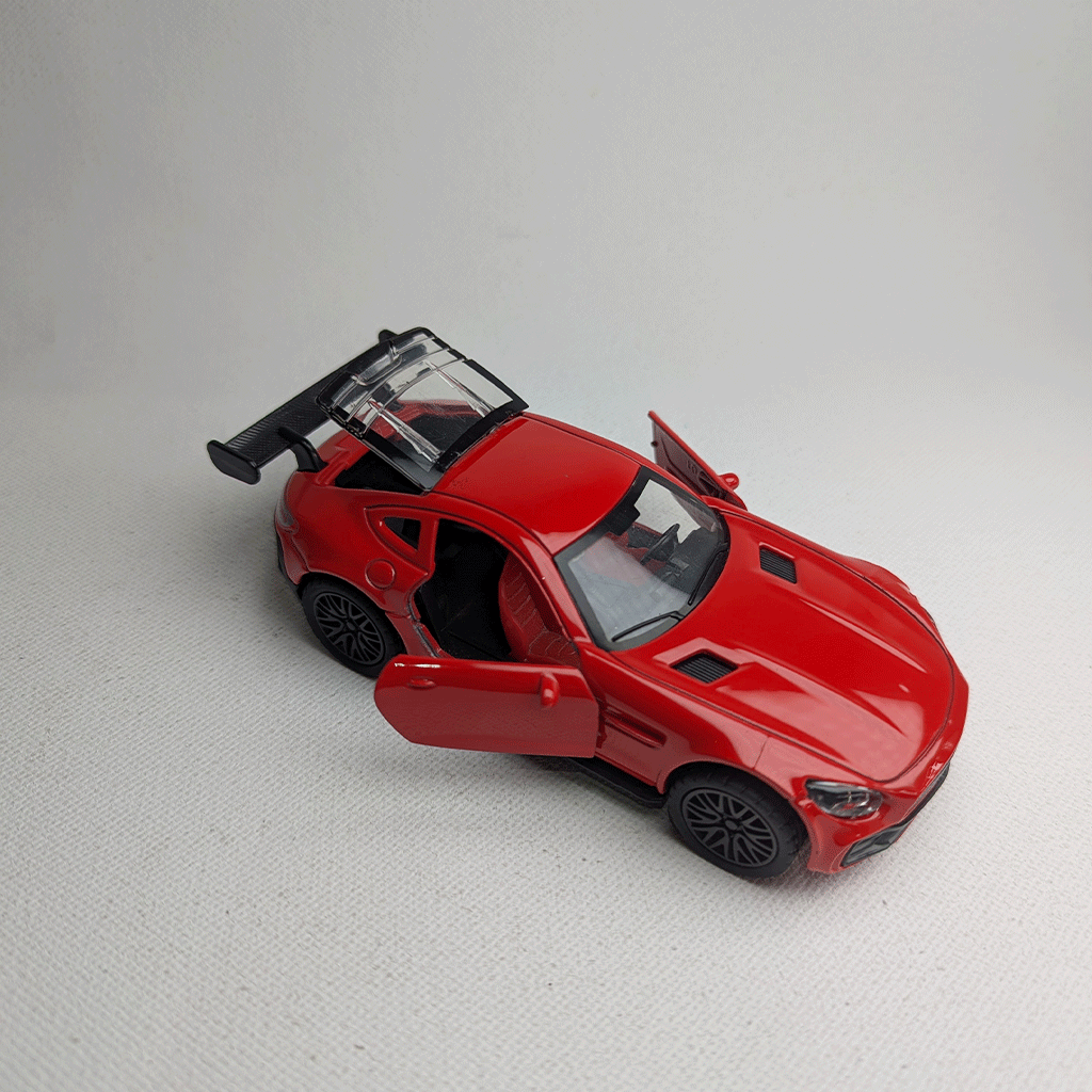 1:36 Benz AMG Metal Car Diecast Red