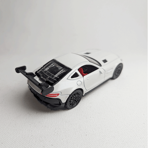 1:36 Benz AMG Metal Car Diecast White
