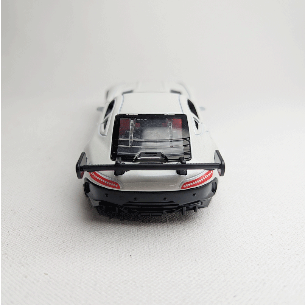 1:36 Benz AMG Metal Car Diecast White