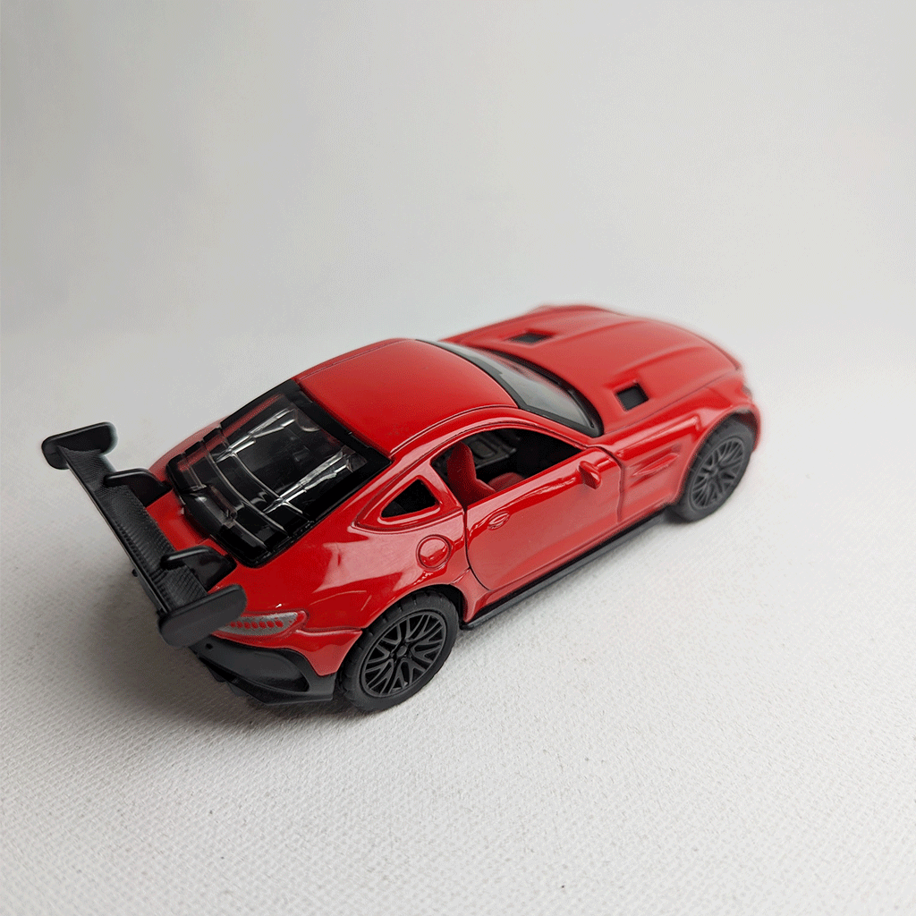 1:36 Benz AMG Metal Car Diecast Red