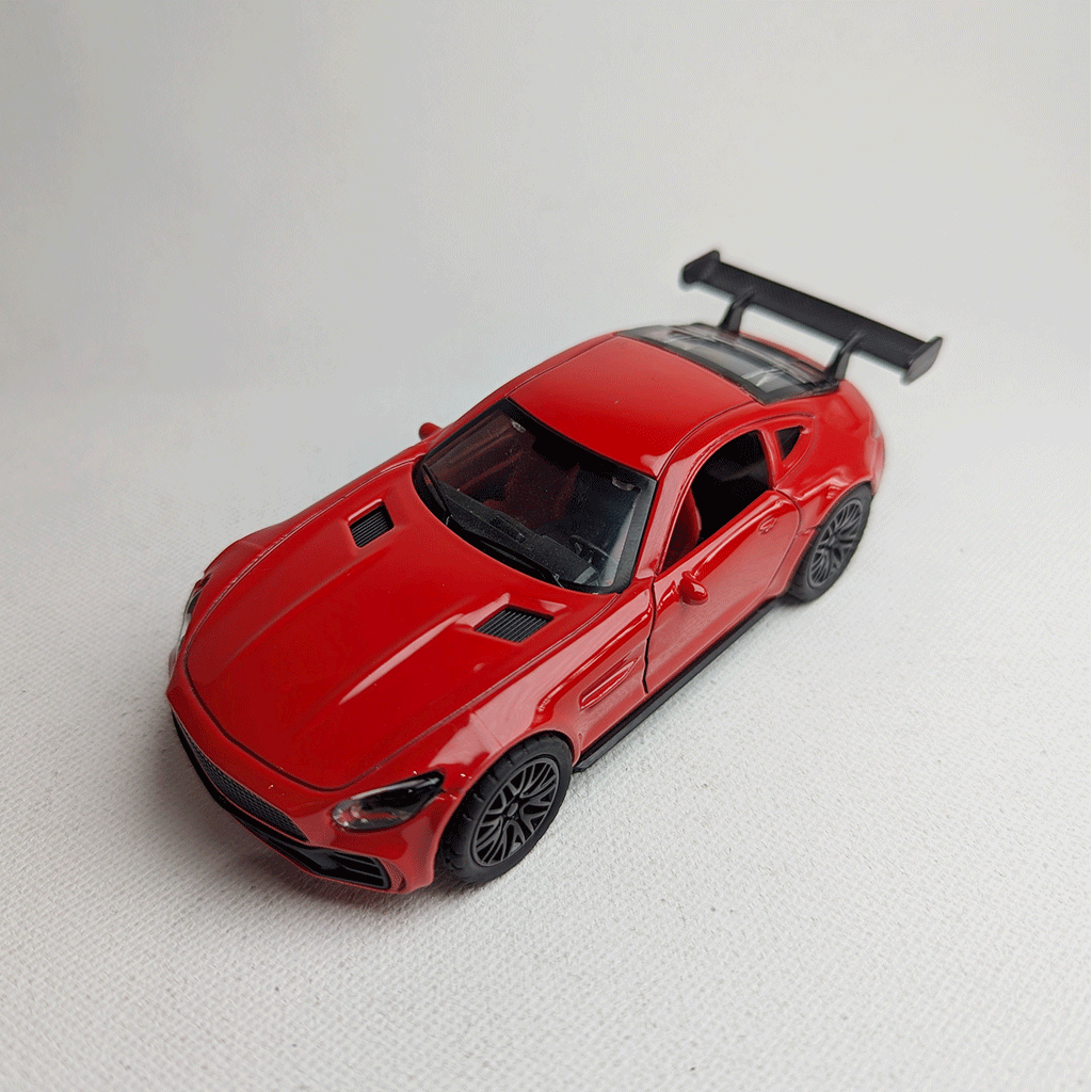 1:36 Benz AMG Metal Car Diecast Red