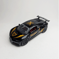 1:36 Bugatti Metal Car Diecast Black