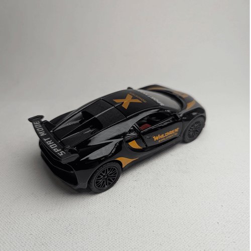 1:36 Bugatti Metal Car Diecast Black