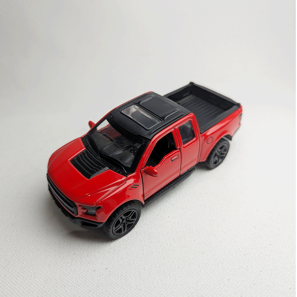 1:36 Raptor Metal Diecast Red