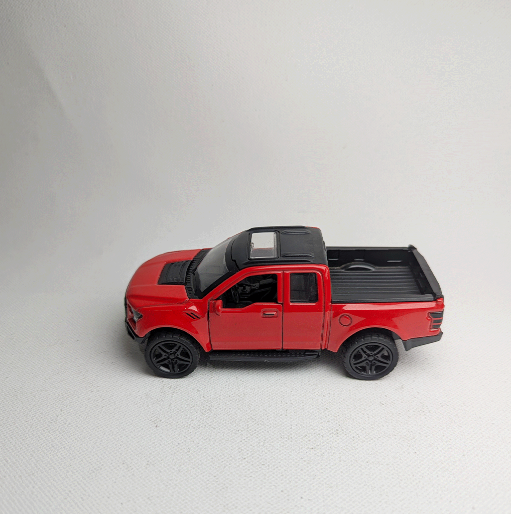 1:36 Raptor Metal Diecast Red