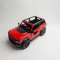 1:36 Bronco Metal Car Diecast Red