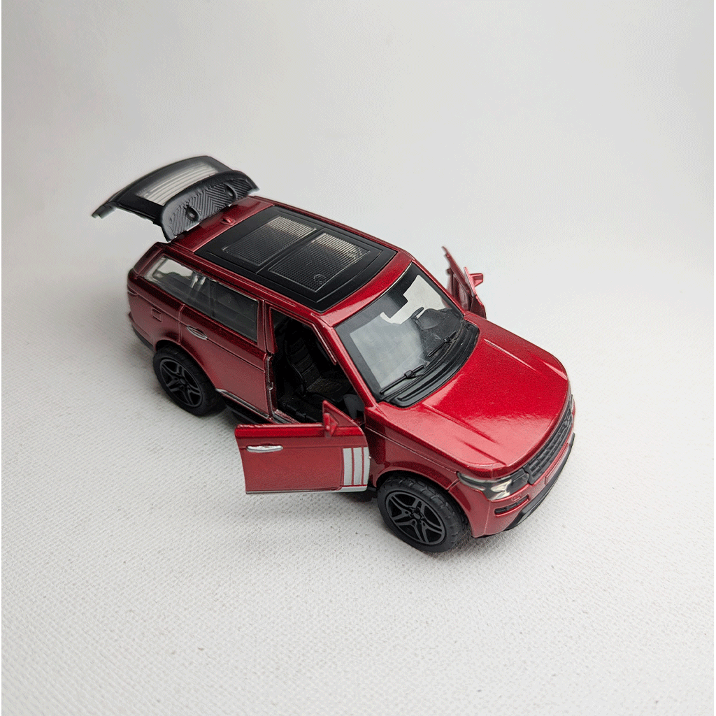 1:36 Range Rover Metal Car Diecast Red