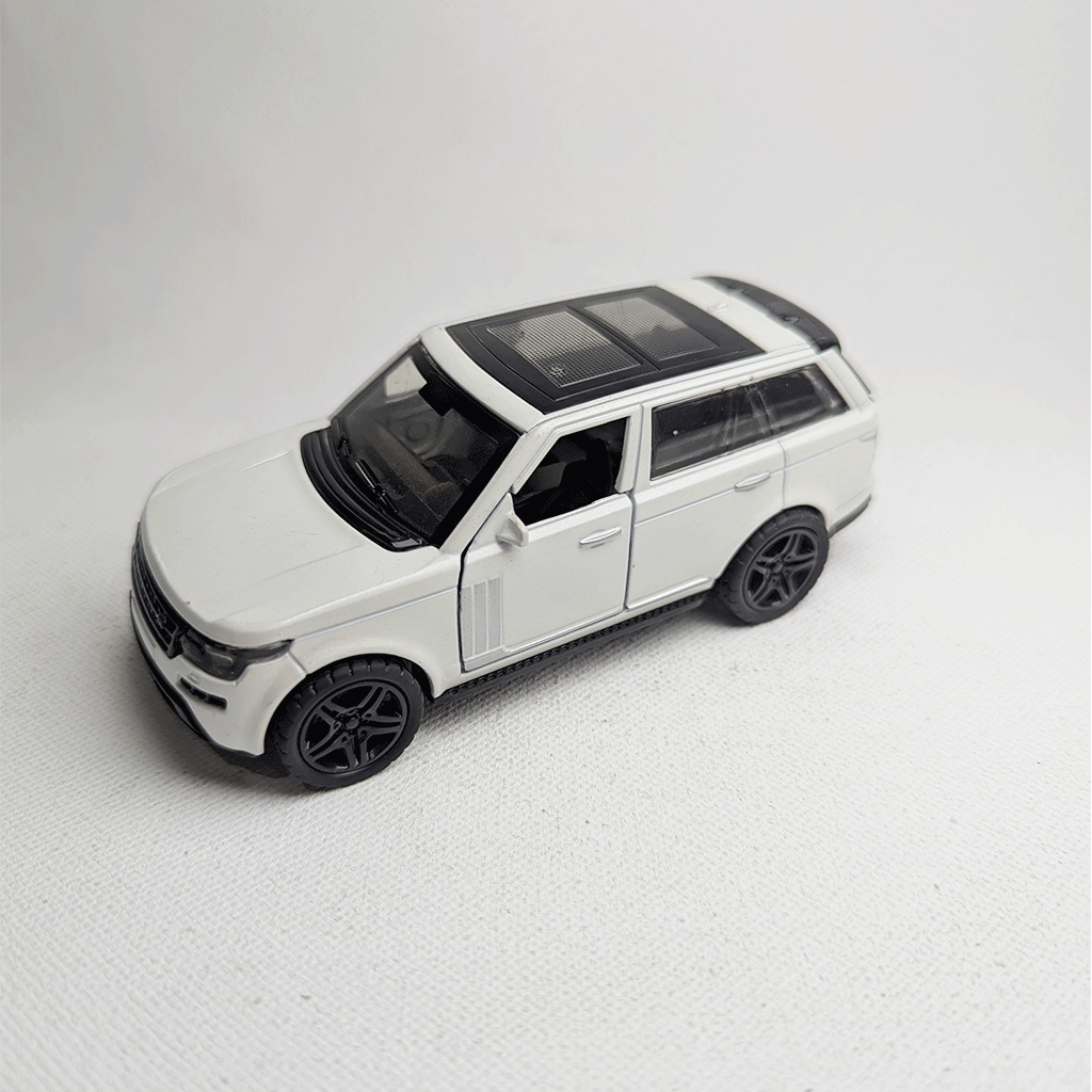 1:36 Range Rover Metal Car Diecast White