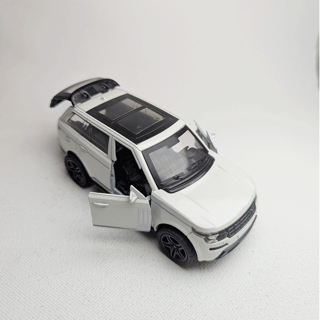 1:36 Range Rover Metal Car Diecast White