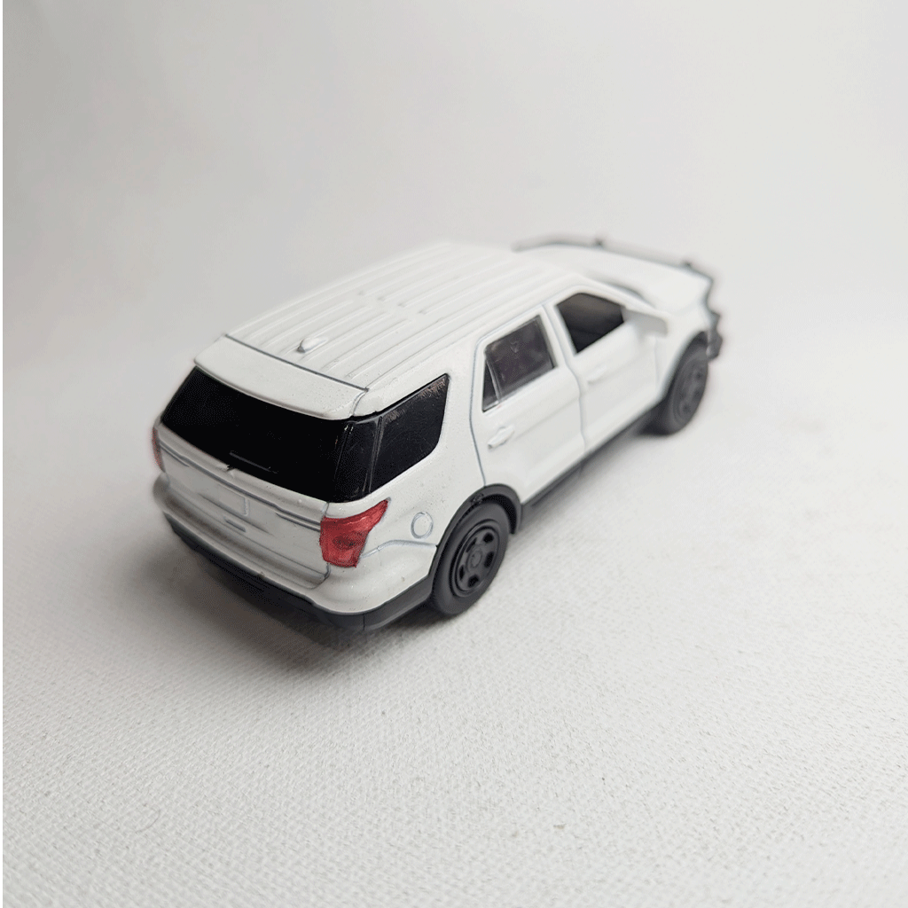 1:36 Ford Metal Diecast White
