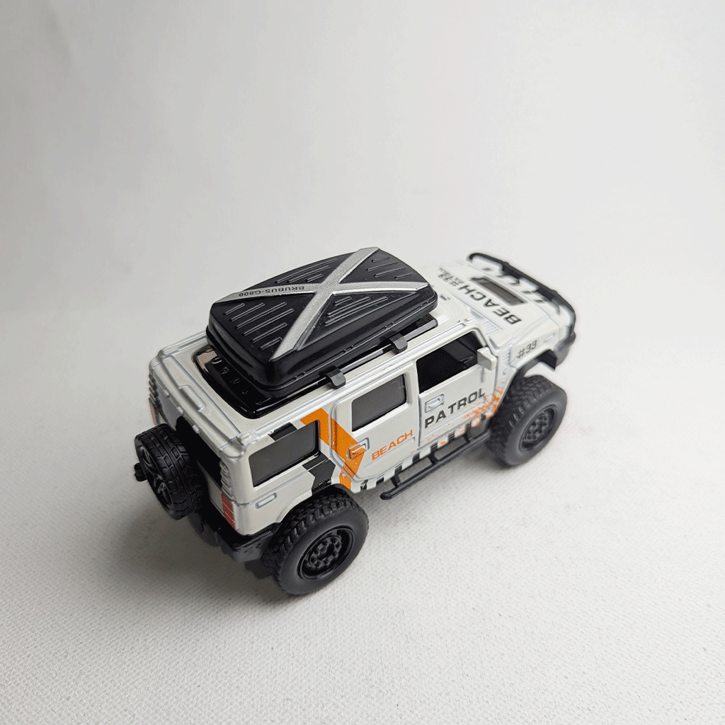 1:36 Hummer Metal Diecast White