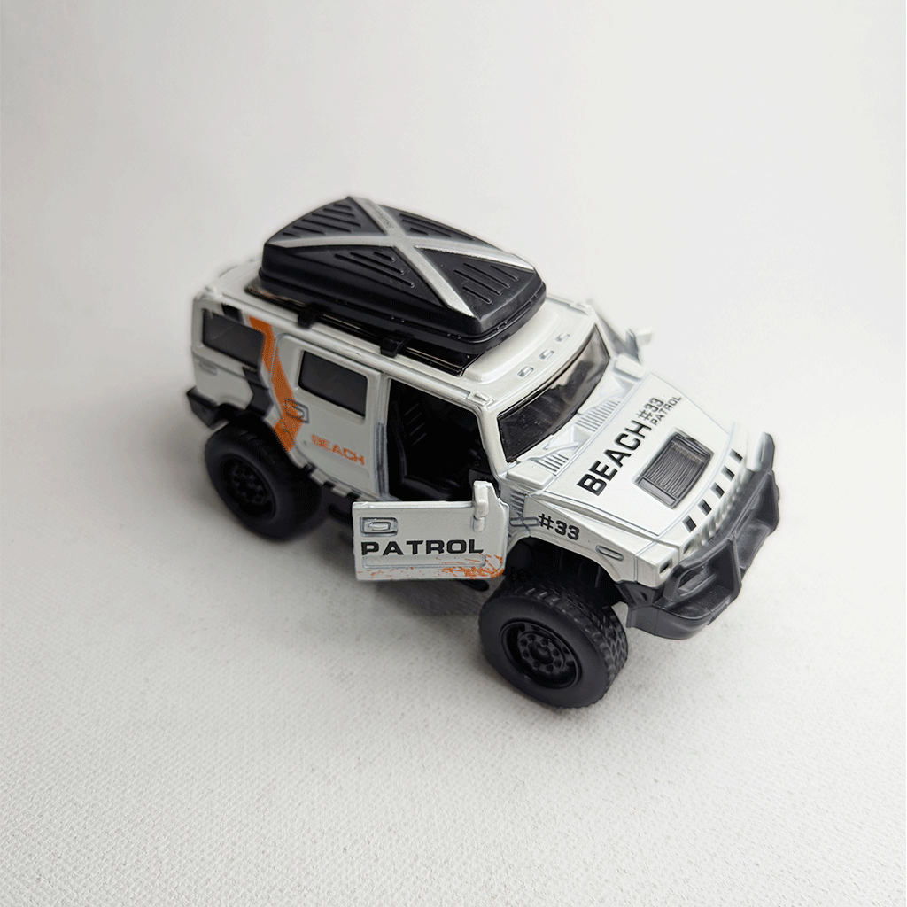 1:36 Hummer Metal Diecast White