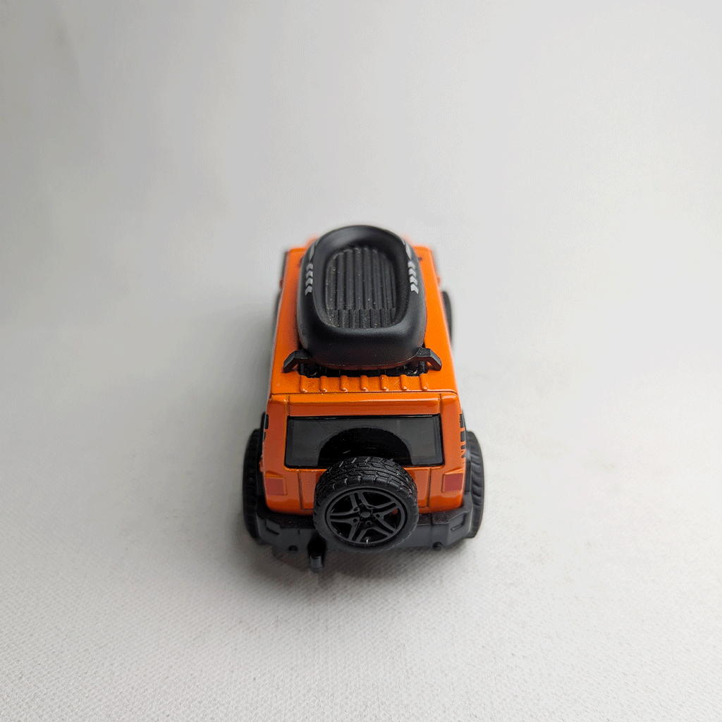 1:36 Wrangler Metal Diecast Orange