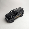 1:36 Land Cruiser Metal Car Diecast Black