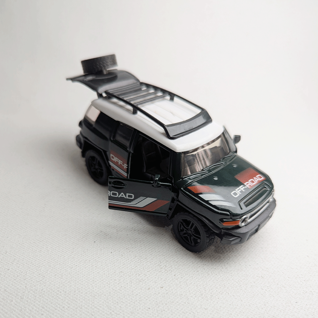 1:36 FJ Cruiser Metal Diecast Dark Green