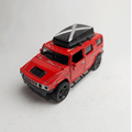 1:36 Hummer Metal Diecast Red